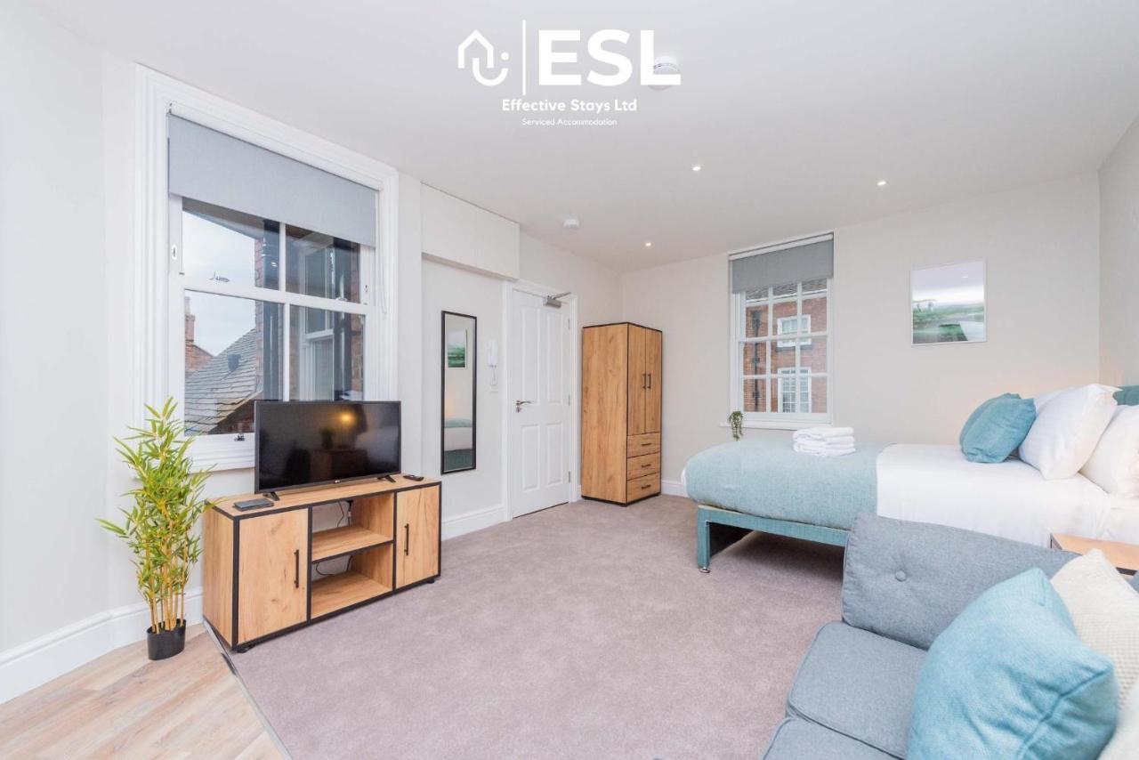 Studio 2, Second Floor Town Centre Apartment Shrewsbury Eksteriør bilde